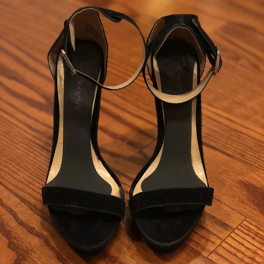 JustFab Strappy Heels